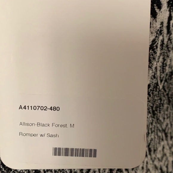 Alexis Allison Black Forest Romper - Picture 8 of 15